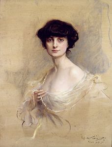 Gräfin Anna de Noailles, Philip Alexius de Laszlo - 1913