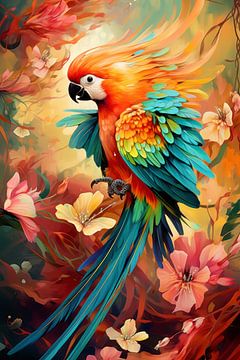 Exotic Elegance: the Parrot by New Future Art Gallery