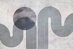 Skandinavien Modern und Abstrakt Geometrisch Organisch