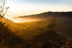 Sonnenaufgang Bromo-Vulkan Indonesien von Jeroen Cox