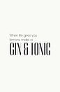 Gin & Tonic by Walljar thumbnail