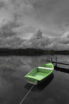 Een boot, een moment, een hemel vol vragen van Walter G. Allgöwer