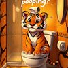 Tiger Cub "Are You Pooping" von MIROKKU
