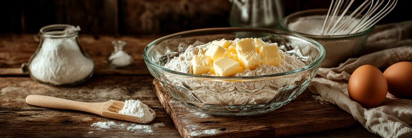 Dough preparation by Poster Art Shop