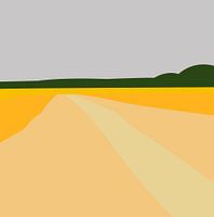 yellow landscape