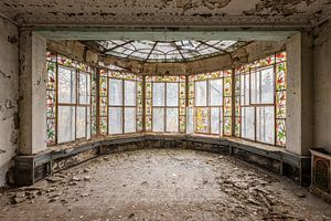 Verlassenes Gebäude mit einzigartiger Architektur