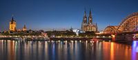 Köln Skyline von Achim Thomae Miniaturansicht
