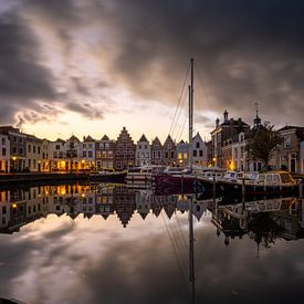 Der Hafen bei Nacht von Fotografie in Zeeland