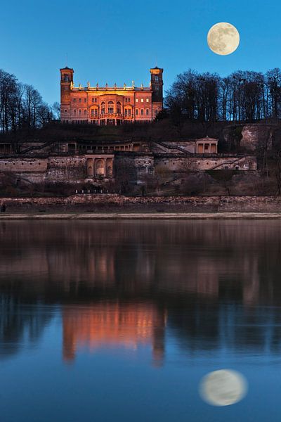 Albrechtsberg Castle, Dresden by Gunter Kirsch
