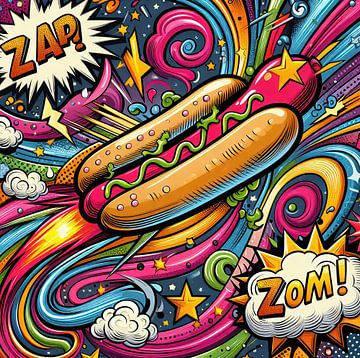 Hotdog van Kay Weber