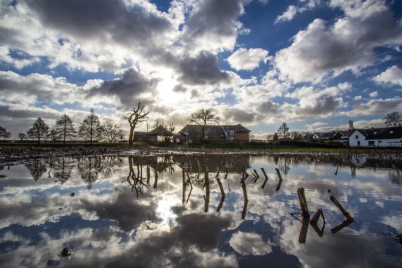 Spiegeltje, spiegeltje op het land von Ab Donker