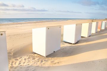 Badhuisjes op het strand