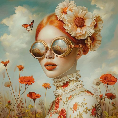 Lueur d'or sur Mirjam Duizendstra