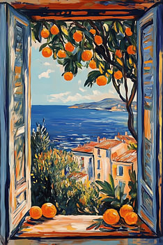 Orange Grove-raam I