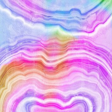 Neon Agate Texture 03 by Aloke Design