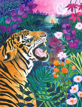 Tiger Roaring by Isabelle Brent