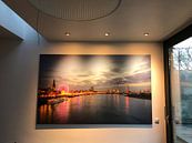 Klantfoto: Skyline of Dusseldorf van Michael Valjak