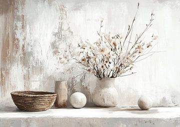 Modern Flowers 76.6992 by ARTEO Paintings