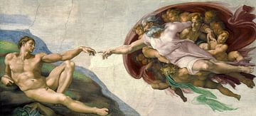 Schepping van Adam, Michelangelo