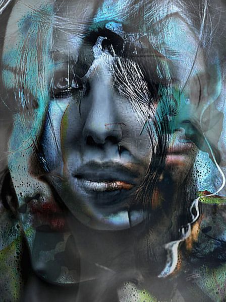 Tout tourne autour d'elle -2 par Kirsti's Kunst