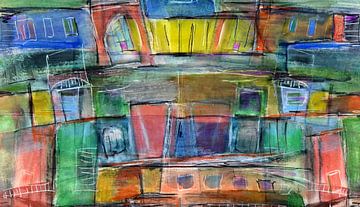 marode Stadt 4 von Claudia Gründler