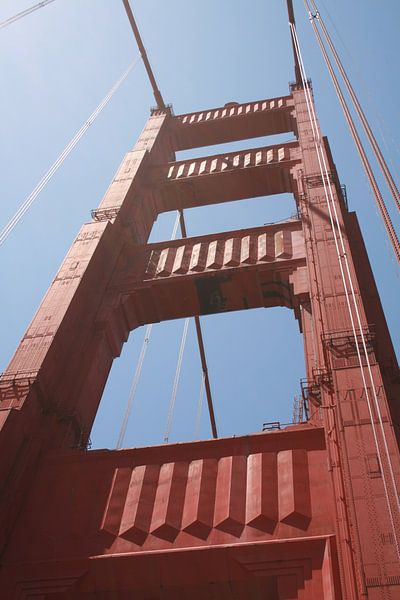 Golden Gate Bridge 4 van Karen Boer-Gijsman