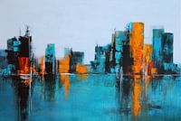 Skyline in Turquoise