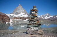 Matterhorn met steenman van Menno Boermans thumbnail
