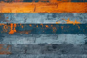 Verwitterte Streifen – Abstrakte Texturkunst