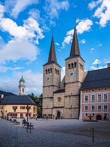 Place de l'église et du château à Berchtesgaden sur Rico Ködder
