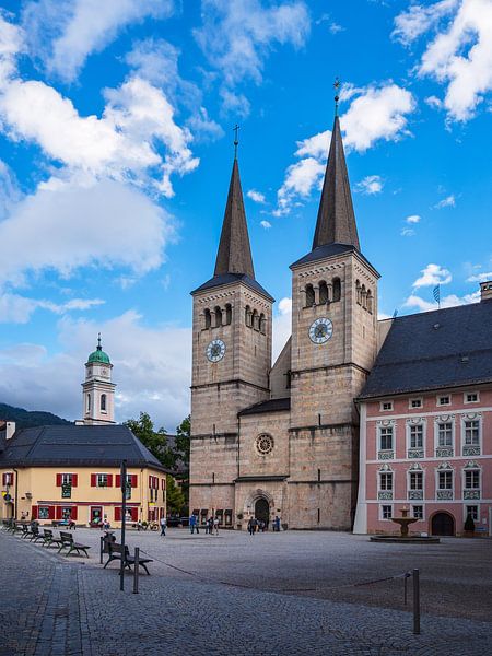 Place de l'église et du château à Berchtesgaden par Rico Ködder