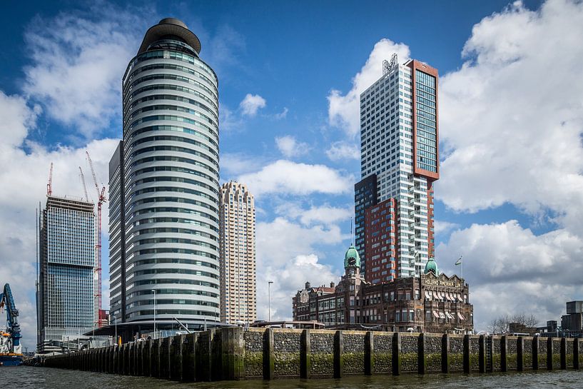 Kop van Zuid met Hotel New York Rotterdam von huub claessens