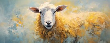 Schaf | Schaf von Wunderbare Kunst