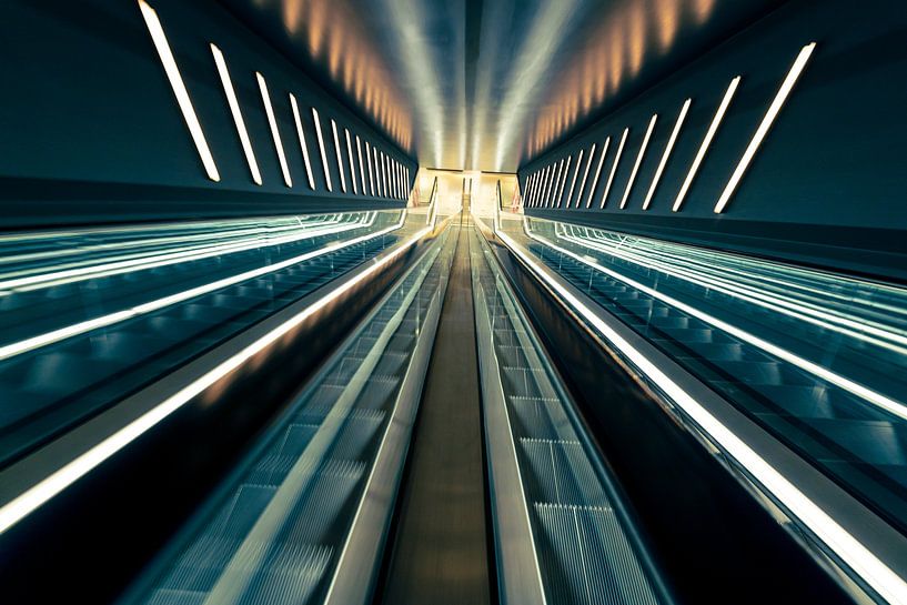 Escalator Forum Groningen (Netherlands) by Marcel Kerdijk