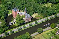 Luftaufnahme des Schlosses Nyenrode in Breukelen von Frans Lemmens Miniaturansicht