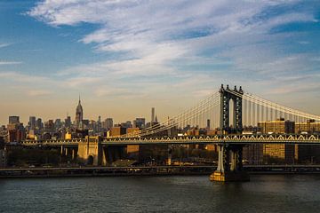 Manhattan Bridge New York van Tessa Louwerens