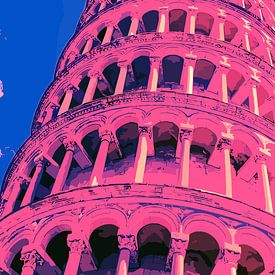Toren van Pisa van Ngasal Studio