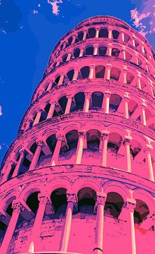 Toren van Pisa van Ngasal Studio