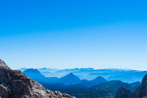 Mountain landscape in the Alps