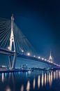 De Bhumibol brug in Bangkok II van Peter Korevaar thumbnail