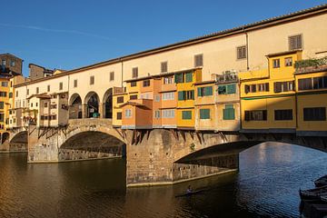 De kleurrijke Ponte Vecchio, Firenze van Nina Rotim