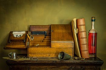 Stilleven naar voorbeeld van een oude meester. Wout Kok One2expose (gezien bij vtwonen)