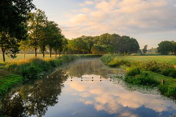 Valleikanaal près de la Roffelaarskade Woudenberg - Grebbelinie - Gelderse Vallei