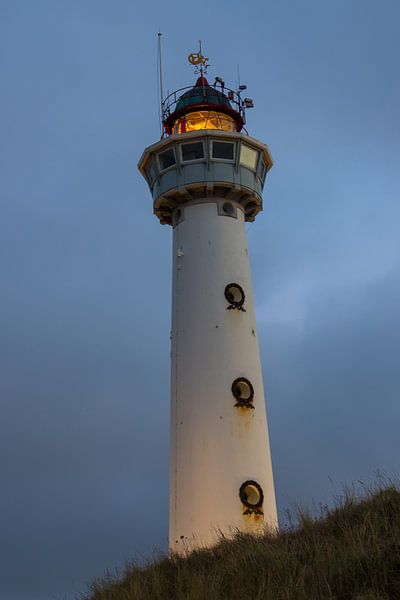 Vuurtoren Egmond aan Zee von Bert van Wijk