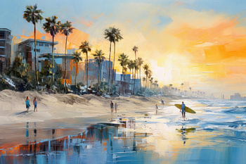 Strand van Venetië