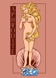 APHRODITE - Beauty on the shell by Pixelbull Design