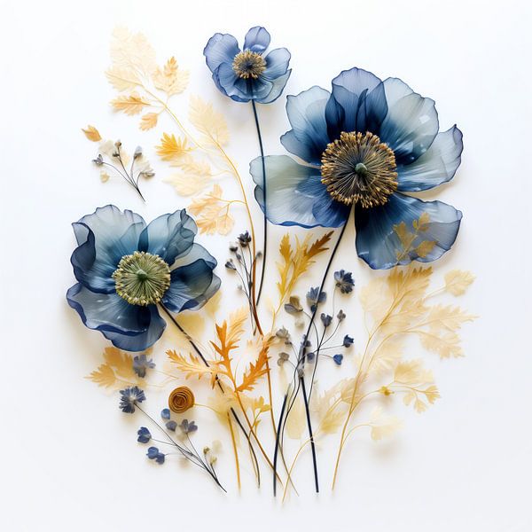 Floral Composition by Dakota Wall Art