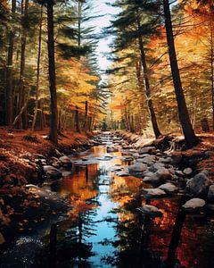 Herbst in New Hampshire