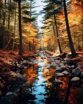 Herfst in New Hampshire van fernlichtsicht