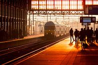 Sunset at Hollands Spoor train station in The Hague by Rob Kints thumbnail